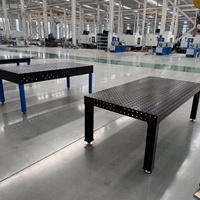 Meja Las 3D Presisi Modular dari Besi Cor dengan Permukaan Berlapis Nitrida Plasma untuk Penggunaan Industri