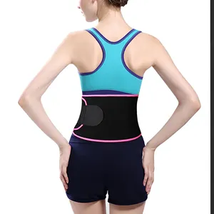 Waist Trainer Trimmer for Men Tummy Control Shapewear Elastic Neoprene Women Sweat Slimming Waist Belt