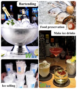 Thương hiệu wice, Máy Làm Đá hạt tuyết, làm lạnh hiệu quả, tiết kiệm năng lượng và bảo vệ môi trường, công suất 20 đến 50 kg - Product Image 3