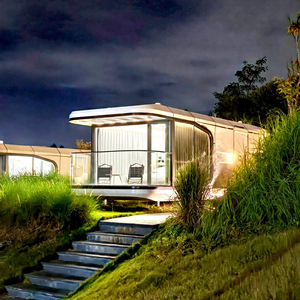 Petites maisons portables préfabriquées mobiles de style moderne à vendre capsule spatiale panneau d'activité maison conteneur pour hôtels et centres commerciaux - Product Image 1