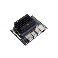 Kit de développement Jetson Nano 4 Go, carte AI Edge avec GPU Maxwell 128 cœurs, 16 Go eMMC, carte TF 64 Go, caméra CSI, kit de développement pour la robotique et l'IoT