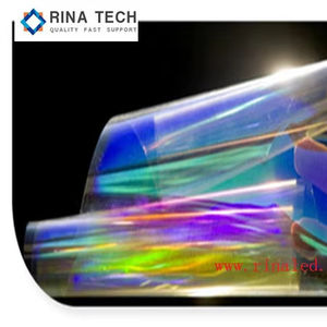 Personnaliser l'épaisseur 0.275MM haute qualité TV remplacement prisme feuille optique rétro-éclairage moniteur BEF 45/0/90/135 degrés par Rina Tech - Product Image 1