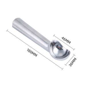 Cuillère à glace portable en alliage d'aluminium pour yaourt, fruits et biscuits, idéale pour la crème glacée dure - Product Image 5