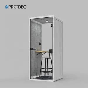 Shared Office Pod Smoking Room Outdoor Silent Compartment Soundproof Cabin