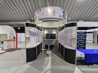 Stand d'exposition spécial 3*6M pour salon professionnel et événement, fournisseur de stand personnalisé Assemble Shell Scheme en Chine