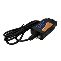 USB ELM327 de alta calidad con interruptor V1.5 OBD2 modificado con PIC25K80 Forscan HS CAN/MS CAN