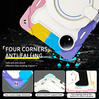 360 dragonne rotative violet housse de tablette robuste et robuste pour Xiaomi Redmi Pad SE 8.7
