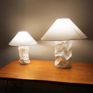 Scandinavian Style Paper Floor <b>Lamp</b> White <b>Shade</b> Led Light Source Nordic Living Room Bedroom Hotel Homestay Decor - Product Image 4