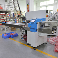 Brot-Kekse-Lebensmittel-Kissenverpackungsmaschine Horizontale Verpackungsmaschine