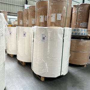 รองรับการสั่งซื้อจำนวนมาก แก้วกระดาษแบบม้วนด้านล่างเคลือบ PE ผลิตจากเยื่อไม้บริสุทธิ์ เกรดอาหาร กำหนดความกว้างได้ตามต้องการสำหรับแก้วกระดาษ - Product Image 3