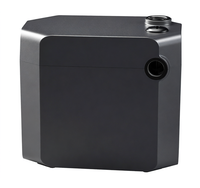 Pompa Booster Listrik Pintar Otomatis Multi-Tahap Senyap Komersial Tekanan Tinggi 60Hz Air Bersih Tunggal 0.75HP Variabel