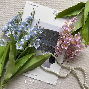 Ramo de Flores Artificiales de Lirio de los Valles, Decoración de Boda, Decoración del Hogar - Product Image 3