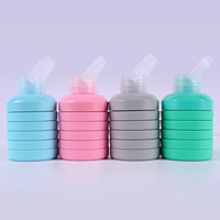 Bouteille de sport en silicone pliable et légère de 500 ml avec bouchon à boire directement, sans BPA, de qualité alimentaire, écologique, résistante à la chaleur et au froid