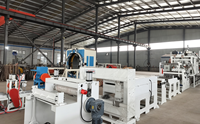 Ligne d'extrusion de feuilles de PET monocouche à double vis parallèle co-rotative pour thermoformage RPET APET PETG