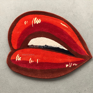 Red Traditional <strong>Gaming</strong> <strong>Rug</strong> HAND TUFTED Oriental Medallion 8x10 Novelty Carpets and <strong>Rugs</strong> Custom <strong>Area</strong> <strong>Rug</strong> - Product Image 3