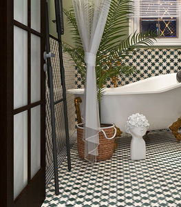 Lüks duvar zemin sanat dekorasyon mermer Backsplash mermer taş mozaik karo Backsplash - Product Image 3