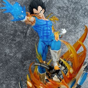 Figura de <span class=keywords><strong>Vegeta</strong></span> de <span class=keywords><strong>DBZ</strong></span> con 3 Cabezas Intercambiables, Estatua de <span class=keywords><strong>Vegeta</strong></span> <span class=keywords><strong>Majin</strong></span> Super Saiyan GK, Figura de Acción de Anime de PVC, Modelo Coleccionable, Juguete de Regalo - Product Image 2