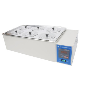 Bain-marie numérique à température constante Hh-S 33,6°C pour laboratoire, en acier inoxydable, avec thermostat électrique - Product Image 6