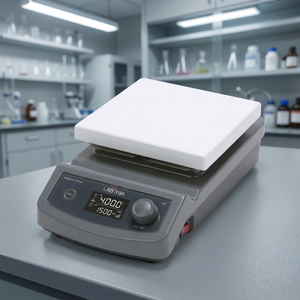 Agitador Magnético con Placa Calefactora Digital Labtron, Funciones de Calentamiento y Agitación, Control Preciso de Temperatura, Material ABS/PPS, Uso en Laboratorio - Product Image 5