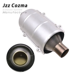 Tubo de Escape OEM, Convertidor Catalítico Trasero TWC Euro 3, Catalizador Cerámico, Entrada de 54 mm, Cuerpo de 114x127 mm, Convertidor Catalítico de Tres Vías - Product Image 1