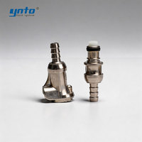 Connecteur de tuyau CPC 1/4" série ZLC en zinc moulé sous pression, structure durable et légère, résistant aux hautes températures et aux produits chimiques