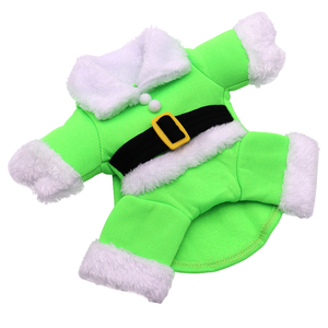 Benutzer definierte Großhandel Cosplay Haustier Katze Welpe Hund Weihnachten Weihnachten Weihnachts mann Kleidung Kostüm Anzug Set - Product Image 3