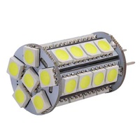 SMD5050 led puce 34 pièces SMD ac/dc12v g4 gy6.35 bleu led g6.35 ampoule