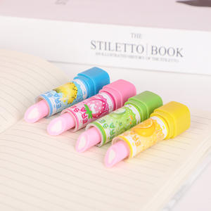 สร้างสรรค์การ์ตูนลิปสติกดินสอยางลบเครื่องเขียนยางลบนักเรียนมินิยางลบ - Product Image 1