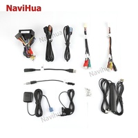 Kit de mise à niveau intérieur Navihua, écran vertical Android 13 de 14,4 pouces, style Tesla, système de navigation GPS audio pour Dodge RAM 1500 2013-2018