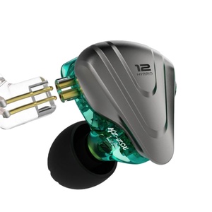 Écouteurs KZ ZSX en métal, technologie hybride 5ba+1dd, 12 haut-parleurs, basses HiFi, écouteurs intra-auriculaires, moniteur intra-auriculaire, <span class=keywords><strong>casque</strong></span> à réduction de bruit - Product Image 2