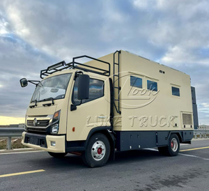 Caravane tout-terrain en aluminium renforcé, anti-choc, équipée pour les expéditions, camping-car entièrement équipé pour le camping en plein air - Product Image 4