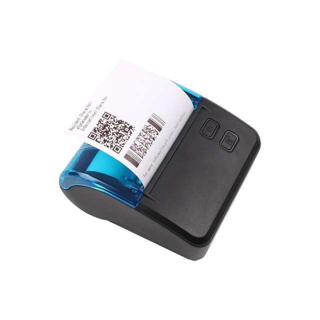 Portable Mini for Barcode Thermal Receipt Printer 80mm 203DPI Inkless 1-Year Warranty Stock SDK Included 120mm/s Print