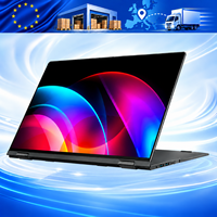 Stock disponible en Europe, ordinateur portable convertible à écran tactile de 16 pouces, Ryzen 3 3300U, 360 WUXGA IPS, ordinateur portable professionnel, vente en gros OEM