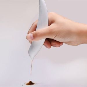 Electrical Latte Art <b>Pen</b> for Coffee <b>Cake</b> Spice <b>Pen</b> <b>Cake</b> Decoration Coffee Carving <b>Pen</b> Baking Pastry Tools - Product Image 2