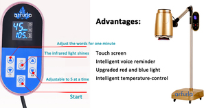 Rauchfreies Moxibustionsgerät für den Heimgebrauch, Moxa-Arflora-Moxibustionstherapie-Ausrüstung zur Schmerzlinderung mit Traditioneller Chinesischer Medizin - Product Image 2
