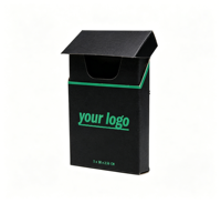 Boîte à cigarettes en carton écologique, logo personnalisé, emballage vide pour tabac, boîte à cigarettes à l'épreuve des enfants, boîte à papier à cigarettes pour 20 cigarettes