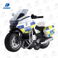 Modèle de moto en alliage miniature à l'échelle 1/14, fonction de recul, lumières et musique, véhicule miniature de motocross pour enfants