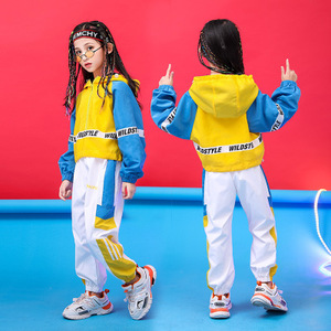Ropa Hip Hop para Niños, Última Moda Juvenil, Sudadera con Capucha para Niña, Traje Deportivo para Otoño e Invierno - Product Image 5