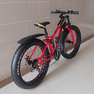 Vélo à neige à suspension souple de 24/26 pouces, fabriqué en Chine, pneu de neige, vélo de montagne pour adultes, pneu large de 4,0 pouces, vélo à gros pneus - Product Image 2