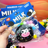 Nouvel Arrivage Jouet Squishy Géant en Forme de Biscuit Sandwich, Amusant à Presser, Anti-Stress pour Étudiants, Boîte Mystère, Vente en Gros