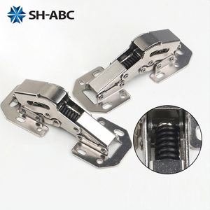 Петли мебельные скрытые <span class=keywords><strong>4</strong></span> дюйма, специальные, 90 градусов, без сверления, параллельное открывание, пружинные, для шкафов - Product Image 3