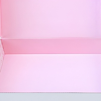 Boîte d'expédition en carton ondulé rose personnalisée, emballage rigide en papier pour l'e-commerce, vêtements, cosmétiques