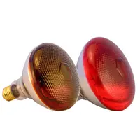Miglior prezzo lampada di riscaldamento a infrarossi 100w 150w 175w lampadina calda a buon mercato lampadina a infrarossi prezzi per animali