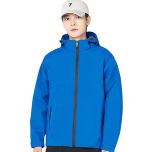 Chaqueta Impermeable y Cortavientos Seven Thin para Exteriores, Unisex, para Primavera y Otoño, Ropa de Trabajo, Costuras Completamente Selladas, Cálida y Transpirable - Product Image 2