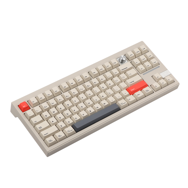 Best Selling Quality CIDOO V87 Tri-Mode VIA-Programmable Keyboard Key Caps Mechanical Keyboard Spanish Mechanical Keyboard