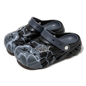 Nouvelles <span class=keywords><strong>tongs</strong></span> de plage style été 2026 avec trous, style streetwear, mignonnes, pour garçons, avec bandeau, en néoprène, semelle extérieure en caoutchouc, motif animal - Product Image 3