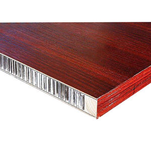 Panel de panal de aluminio personalizado directo de fábrica, placa de metal de panel sándwich compuesto de 25mm 30mm 50mm - Product Image 3