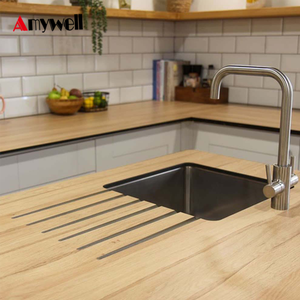 Paneles Decorativos de HPL de Alta Calidad, Textura Mate/Brillante con Aspecto de <span class=keywords><strong>Madera</strong></span> y Piedra, Estilo Moderno Ignífugo, <span class=keywords><strong>Encimera</strong></span> de Cocina - Product Image 4