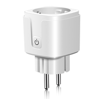 Tuya Smart Wifi Socket Tuya APP Compatible avec Alexa et Google Home Wi-Fi Timer Socket Caractéristiques Surveillance de l'énergie