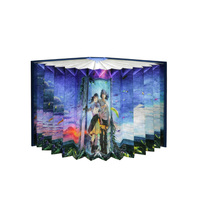 Diwali Radiance Lampe d'écran à motif d'anime rechargeable et peu encombrante Solution d'éclairage premium